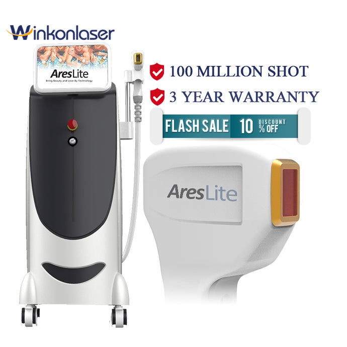 AresLite DM20 Non Crystal Diode Laser Hair Removal
