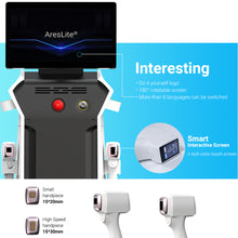 Load image into Gallery viewer, Winkonlaser Non Crystal Epilator Diode Laser 755 808 1064 AresLite Painless Laser Hair Removal Machine

