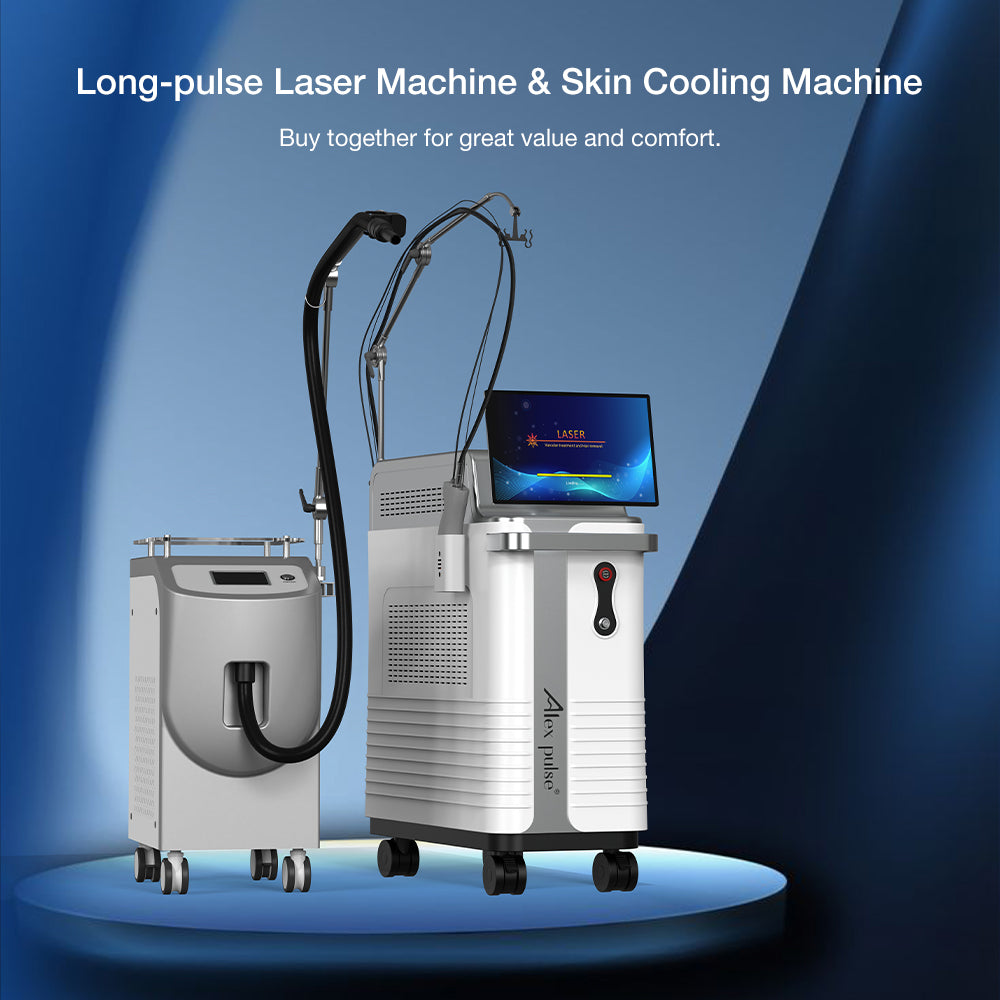 Alexpulse Laser Hair Removal Machine with Alexandrite 755Nm and Nd