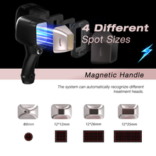 Charger l'image dans la galerie, 5 in 1 Interchangeable Spots Diode Laser Hair Removal Machine with Non Crystal Technology
